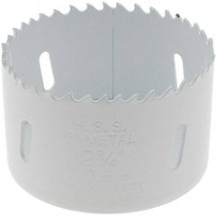 Value Collection - 2-3/4" Diam, 1-1/2" Cutting Depth, Hole Saw - Bi-Metal Saw, Toothed Edge - All Tool & Supply