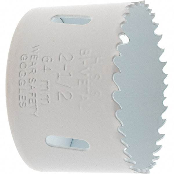 Value Collection - 2-1/2" Diam, 1-1/2" Cutting Depth, Hole Saw - Bi-Metal Saw, Toothed Edge - All Tool & Supply