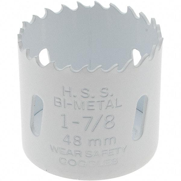 Value Collection - 1-7/8" Diam, 1-1/2" Cutting Depth, Hole Saw - Bi-Metal Saw, Toothed Edge - All Tool & Supply