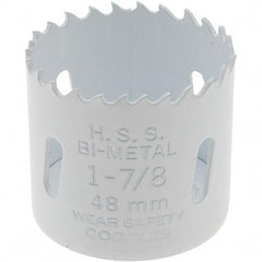 Value Collection - 1-7/8" Diam, 1-1/2" Cutting Depth, Hole Saw - Bi-Metal Saw, Toothed Edge - All Tool & Supply