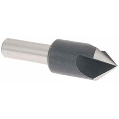 Value Collection - 5/8" Head Diam, 3/8" Shank Diam, 3 Flute 82° High Speed Steel Countersink - All Tool & Supply