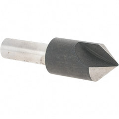 Value Collection - 5/8" Head Diam, 3/8" Shank Diam, 1 Flute 82° High Speed Steel Countersink - All Tool & Supply