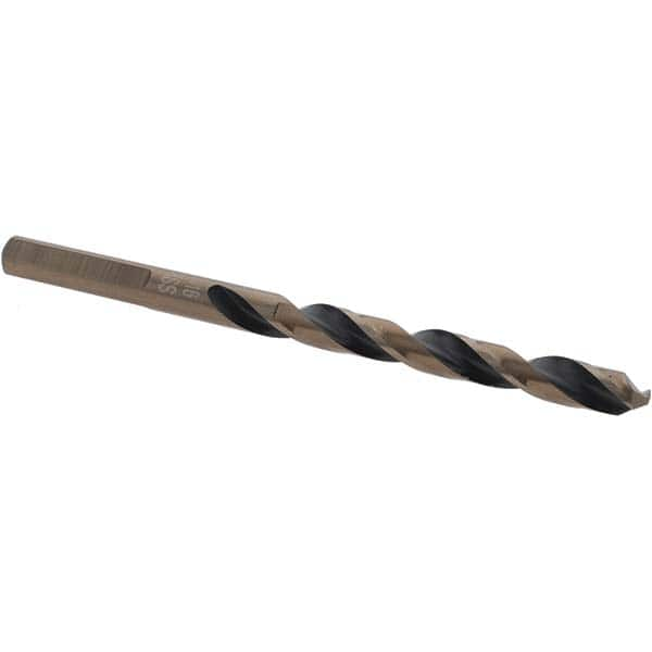 Import - 3/16" High Speed Steel, 135° Point, Straight Shank Maintenance Drill Bit - All Tool & Supply