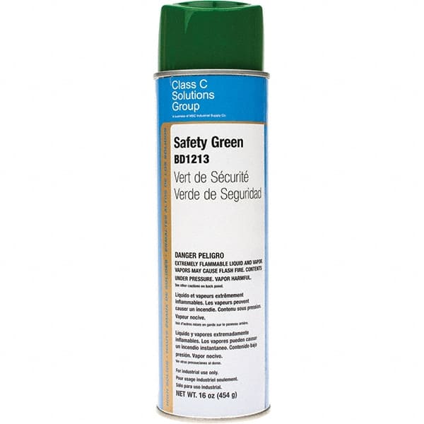 Made in USA - Spray Paints Type: Spray Paint Color: Safety Green - All Tool & Supply