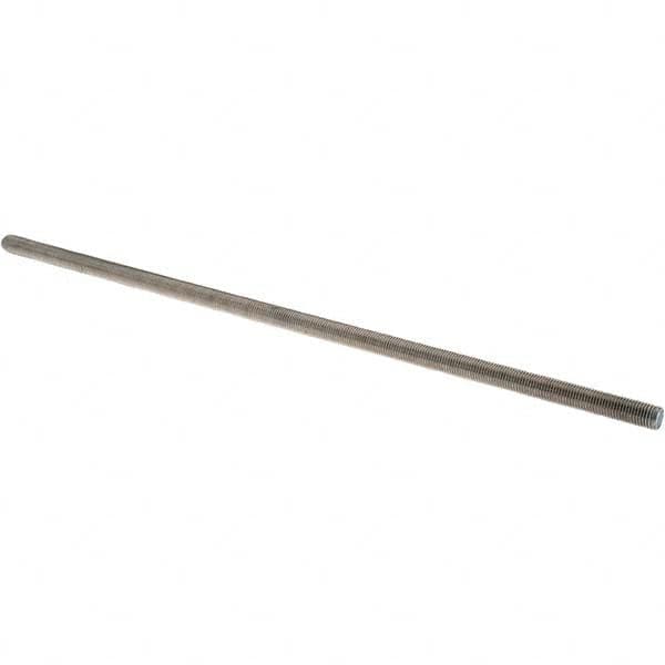 Value Collection - 1-8 x 3' Stainless Steel General Purpose Threaded Rod - All Tool & Supply