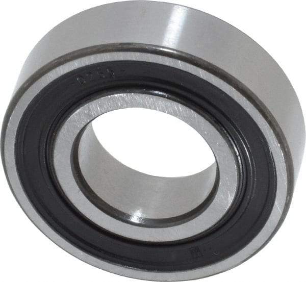 SKF - 15mm Bore Diam, 32mm OD, Double Seal Deep Groove Radial Ball Bearing - 9mm Wide, 1 Row, Round Bore, 2,850 Nm Static Capacity, 5,850 Nm Dynamic Capacity - All Tool & Supply