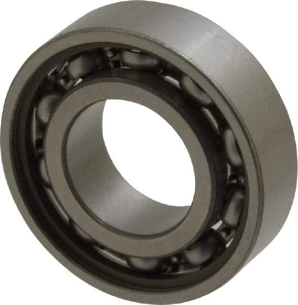 SKF - 17mm Bore Diam, 35mm OD, Open Deep Groove Radial Ball Bearing - 10mm Wide, 1 Row, Round Bore, 3,250 Nm Static Capacity, 6,370 Nm Dynamic Capacity - All Tool & Supply