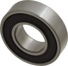 SKF - 17mm Bore Diam, 35mm OD, Double Seal Deep Groove Radial Ball Bearing - 10mm Wide, 1 Row, Round Bore, 3,250 Nm Static Capacity, 6,370 Nm Dynamic Capacity - All Tool & Supply