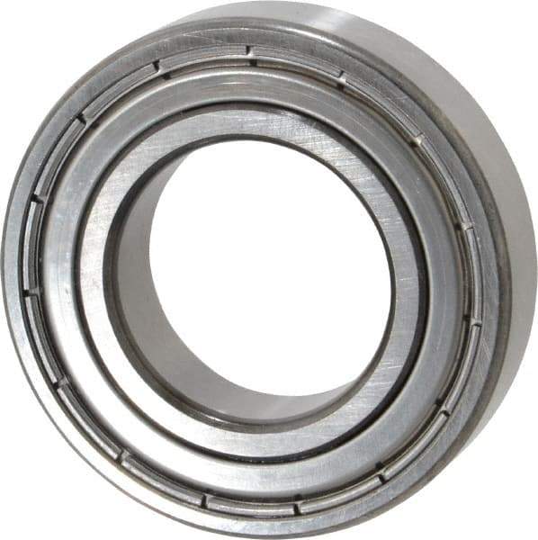 SKF - 25mm Bore Diam, 47mm OD, Double Shield Deep Groove Radial Ball Bearing - 12mm Wide, 1 Row, Round Bore, 6,550 Nm Static Capacity, 11,900 Nm Dynamic Capacity - All Tool & Supply