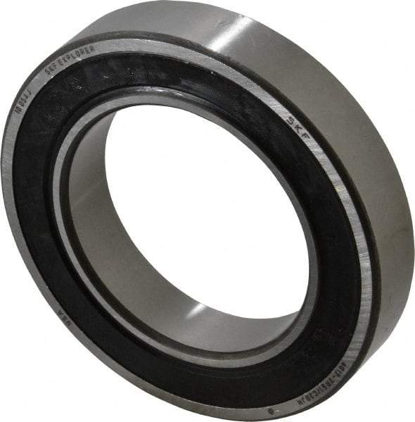 SKF - 60mm Bore Diam, 95mm OD, Double Seal Deep Groove Radial Ball Bearing - 18mm Wide, 1 Row, Round Bore, 23,200 Nm Static Capacity, 30,700 Nm Dynamic Capacity - All Tool & Supply