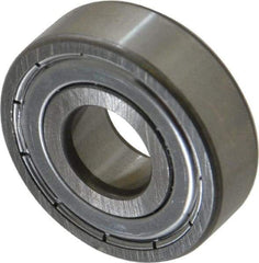 SKF - 12mm Bore Diam, 32mm OD, Double Shield Deep Groove Radial Ball Bearing - 10mm Wide, 1 Row, Round Bore, 3,100 Nm Static Capacity, 7,280 Nm Dynamic Capacity - All Tool & Supply