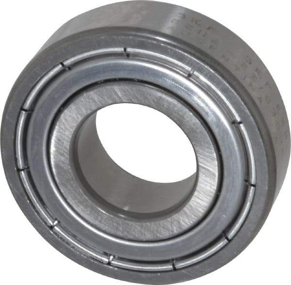 SKF - 15mm Bore Diam, 35mm OD, Double Shield Deep Groove Radial Ball Bearing - 11mm Wide, 1 Row, Round Bore, 3,750 Nm Static Capacity, 8,060 Nm Dynamic Capacity - All Tool & Supply