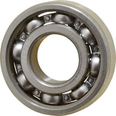 SKF - 20mm Bore Diam, 47mm OD, Open Deep Groove Radial Ball Bearing - 14mm Wide, 1 Row, Round Bore, 6,550 Nm Static Capacity, 13,500 Nm Dynamic Capacity - All Tool & Supply