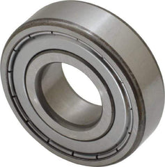 SKF - 20mm Bore Diam, 47mm OD, Double Shield Deep Groove Radial Ball Bearing - 14mm Wide, 1 Row, Round Bore, 6,550 Nm Static Capacity, 13,500 Nm Dynamic Capacity - All Tool & Supply