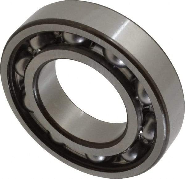 SKF - 45mm Bore Diam, 85mm OD, Open Deep Groove Radial Ball Bearing - 19mm Wide, 1 Row, Round Bore, 21,600 Nm Static Capacity, 35,100 Nm Dynamic Capacity - All Tool & Supply