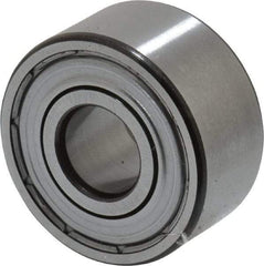 SKF - 12mm Bore Diam, 32mm OD, Double Shield Angular Contact Radial Ball Bearing - 15.9mm Wide, 2 Rows, Round Bore, 5,600 Lb Static Capacity, 10,100 Lb Dynamic Capacity - All Tool & Supply