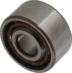 SKF - 12mm Bore Diam, 32mm OD, Open Angular Contact Radial Ball Bearing - 15.9mm Wide, 2 Rows, Round Bore, 5,600 Lb Static Capacity, 10,100 Lb Dynamic Capacity - All Tool & Supply