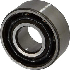 SKF - 30mm Bore Diam, 72mm OD, Open Angular Contact Radial Ball Bearing - 30.2mm Wide, 2 Rows, Round Bore, 29,000 Lb Static Capacity, 41,600 Lb Dynamic Capacity - All Tool & Supply