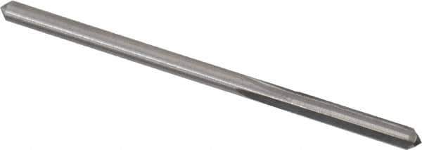 Hertel - 0.117" Solid Carbide 4 Flute Chucking Reamer - Straight Flute, 0.117" Straight Shank, 5/8" Flute Length, 2-1/4" OAL - All Tool & Supply