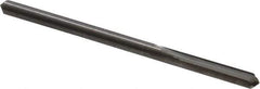 Hertel - 0.1275" Solid Carbide 4 Flute Chucking Reamer - Straight Flute, 0.1275" Straight Shank, 5/8" Flute Length, 2-1/4" OAL - All Tool & Supply