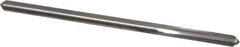 Hertel - 0.1295" Solid Carbide 4 Flute Chucking Reamer - Straight Flute, 0.1295" Straight Shank, 3/4" Flute Length, 2-1/2" OAL - All Tool & Supply