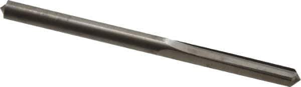 Hertel - 0.202" Solid Carbide 4 Flute Chucking Reamer - Straight Flute, 0.202" Straight Shank, 1" Flute Length, 3" OAL - All Tool & Supply