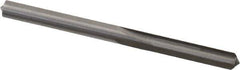 Hertel - 0.225" Solid Carbide 4 Flute Chucking Reamer - Straight Flute, 0.225" Straight Shank, 1" Flute Length, 3" OAL - All Tool & Supply