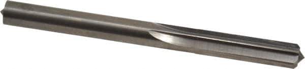 Hertel - 0.256" Solid Carbide 6 Flute Chucking Reamer - Straight Flute, 0.256" Straight Shank, 1-1/8" Flute Length, 3-1/4" OAL - All Tool & Supply