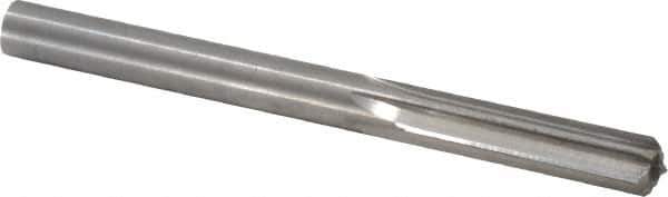 Hertel - 0.276" Solid Carbide 6 Flute Chucking Reamer - Straight Flute, 0.276" Straight Shank, 1-1/8" Flute Length, 3-1/4" OAL - All Tool & Supply