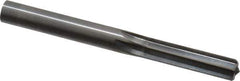 Hertel - 0.338" Solid Carbide 6 Flute Chucking Reamer - Straight Flute, 0.338" Straight Shank, 1-1/4" Flute Length, 3-1/2" OAL - All Tool & Supply