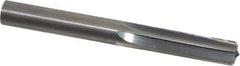 Hertel - 3/8" Solid Carbide 6 Flute Chucking Reamer - Straight Flute, 3/8" Straight Shank, 1-1/4" Flute Length, 3-1/2" OAL - All Tool & Supply