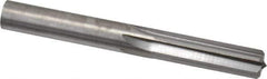 Hertel - 0.395" Solid Carbide 6 Flute Chucking Reamer - Straight Flute, 0.395" Straight Shank, 1-1/4" Flute Length, 3-1/2" OAL - All Tool & Supply