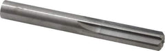 Hertel - 0.46" Solid Carbide 6 Flute Chucking Reamer - Straight Flute, 0.46" Straight Shank, 1-3/8" Flute Length, 4" OAL - All Tool & Supply