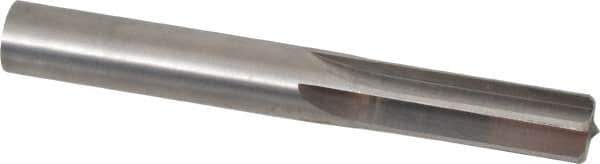 Hertel - 0.505" Solid Carbide 6 Flute Chucking Reamer - Straight Flute, 0.505" Straight Shank, 1-1/2" Flute Length, 4" OAL - All Tool & Supply