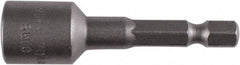 Wiha - 5/16" Nonmagnetic Nutsetter - 1/4" Hex Drive, 2-1/8" OAL - All Tool & Supply