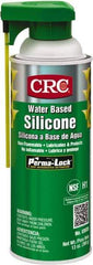 CRC - 16 oz Aerosol Silicone Lubricant - White, 0°F to 400°F, Food Grade - All Tool & Supply