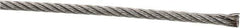 Value Collection - 3/32" Diam, Aircraft Cable - 920 Lb Breaking Strength, 7 x 7 Strand Core - All Tool & Supply