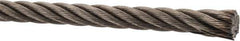 Value Collection - 1/4" Diam, Aircraft Cable - 6,400 Lb Breaking Strength, 7 x 19 Strand Core - All Tool & Supply