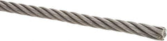 Value Collection - 3/8" Diam, Steel Wire Rope - 10,980 Lb Breaking Strength, 6 x 19 IWRC - All Tool & Supply