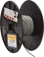 Value Collection - 3/32" Diam, Aircraft Cable - 920 Lb Breaking Strength, 7 x 7 Strand Core - All Tool & Supply