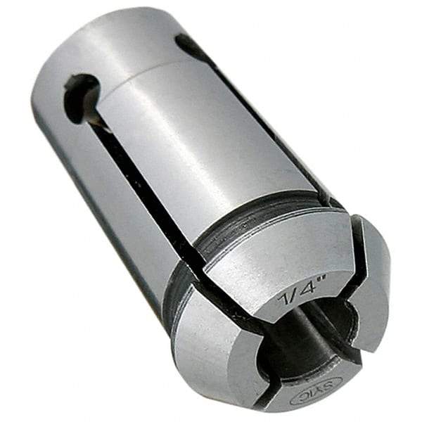 Techniks - EOC16 1/2" Single Angle Collet - 0.0004" TIR, 1.575" OAL, 1.004" Overall Diam - Exact Industrial Supply