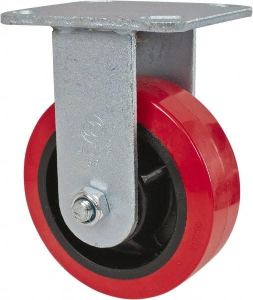 Value Collection - Tool Box Polypropylene Caster - 6-5/8" Wide x 4-5/8" Deep x 4" High, Red, For 41" Roller Cabinets - All Tool & Supply