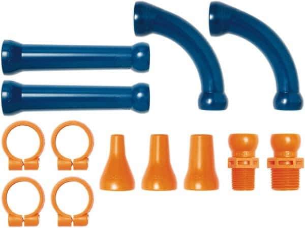 Loc-Line - 1/2" Hose Inside Diam, Coolant Hose Extension Element Kit - For Use with Loc-Line Modular Hose System - All Tool & Supply