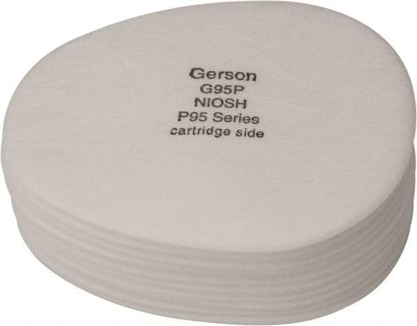 Gerson - White P95 Filter - Protects Against Particulates, Series Signature - All Tool & Supply