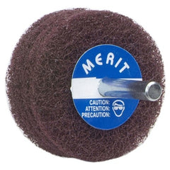 2″ × 1/2″ with 1/4″ Spindle Non-Woven Spindle - Mounted Disc Fine Grit Aluminum Oxide - All Tool & Supply