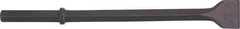 Ingersoll-Rand - 3" Head Width, 14" OAL, 1" Shank Diam, Scaling Chisel - Hex Drive, Hex Shank, Steel - All Tool & Supply