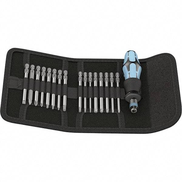 Wera - Screwdriver Bit Sets Type: Bit Set Drive Size: 1/4 (Inch) - All Tool & Supply