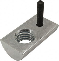 80/20 Inc. - 12.95mm Wide, Open Shelving Accessory/Component - Bright Zinc Finish, 22mm Long, Use with 40 Series - All Tool & Supply