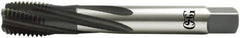 OSG - M27x3.00 Metric Coarse 5 Flute Modified Bottoming Spiral Flute Tap - Vanadium High Speed Steel, Oxide Finish, Right Hand Flute, Right Hand Thread, D9, Series 13116 - All Tool & Supply