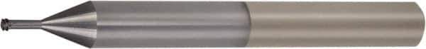 Vargus - M6x1 ISO, 0.189" Cutting Diam, 5 Flute, Solid Carbide Helical Flute Thread Mill - Internal Thread, 17/32" LOC, 3" OAL, 1/4" Shank Diam - All Tool & Supply